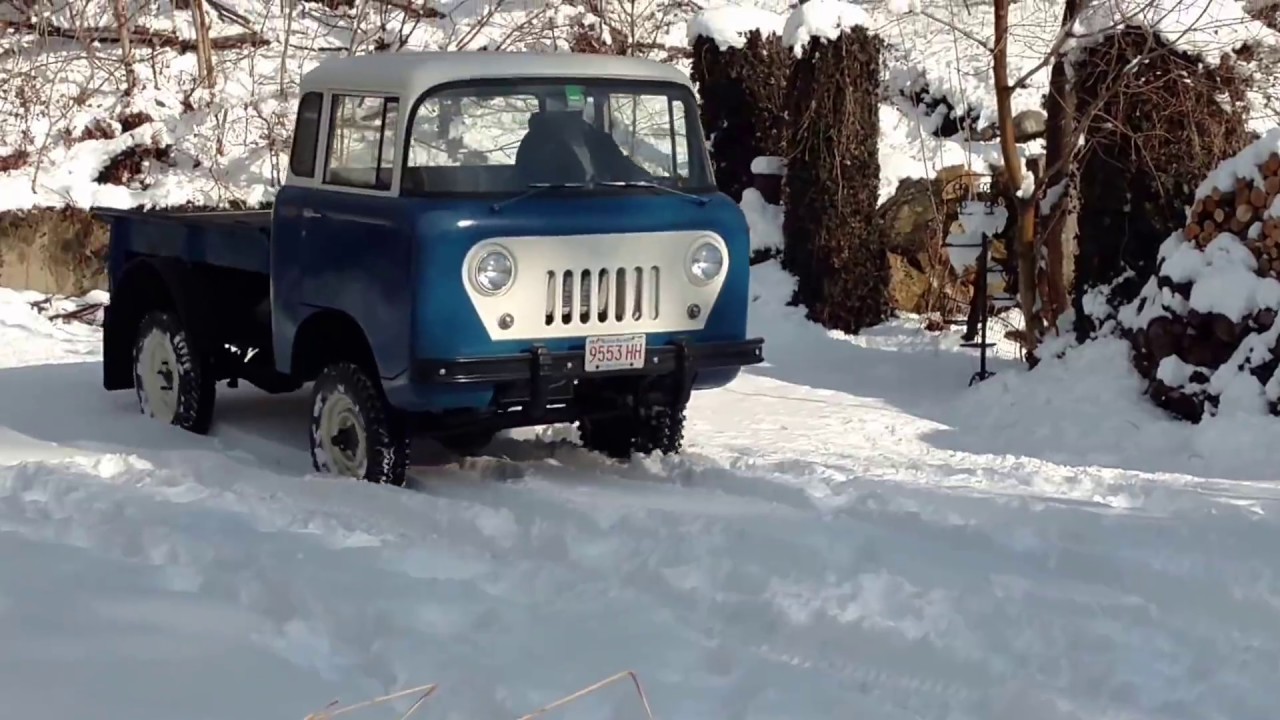 Jeep FC 150 snow test