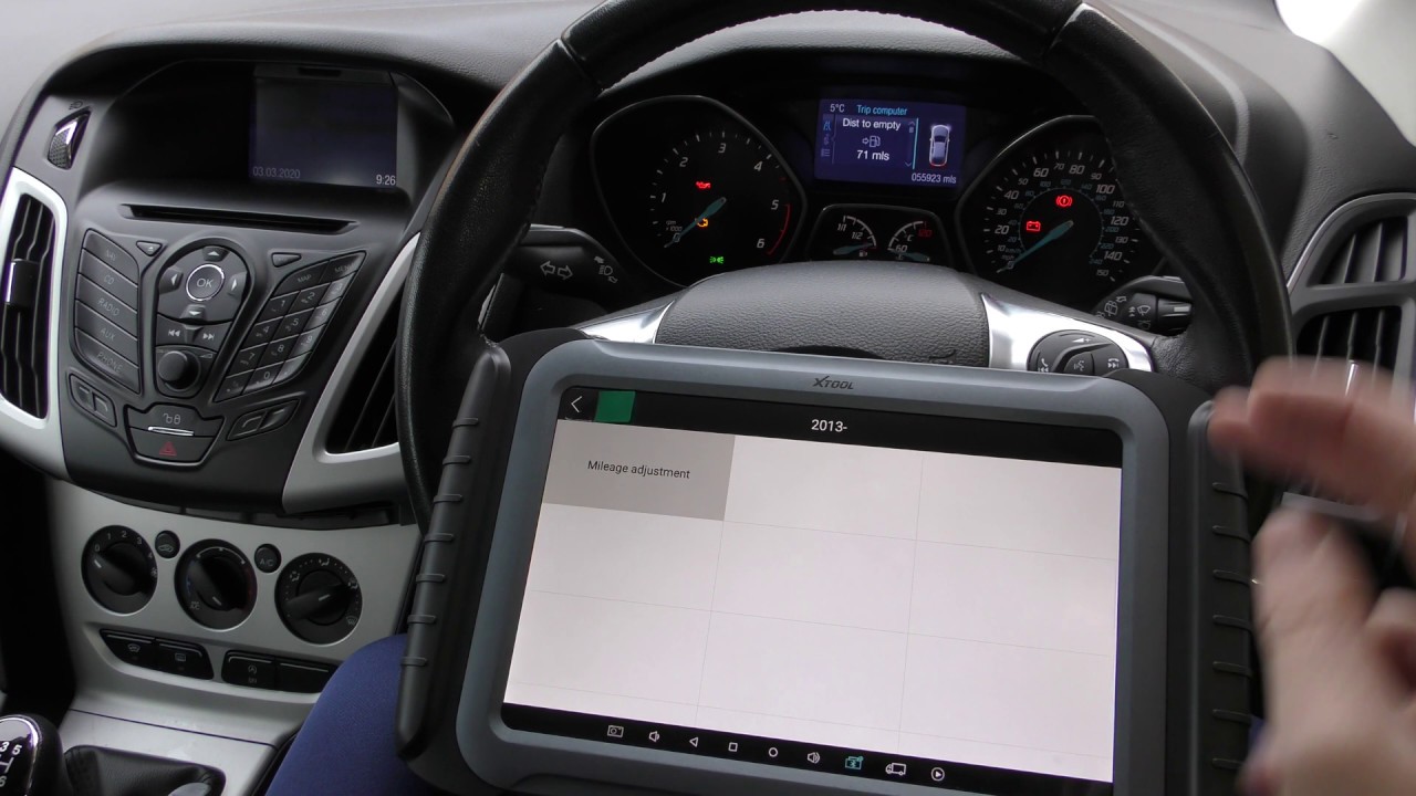 Простая коррекция и корректировка пробега Ford за 3 минуты. Как это сделать шаг за шагом