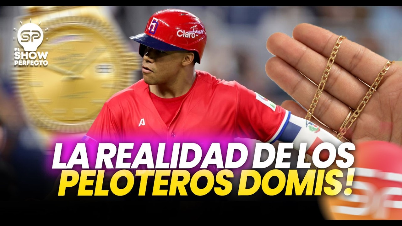 Los lujos de los peloteros dominicanos: Joyas y relojes en el Clásico.