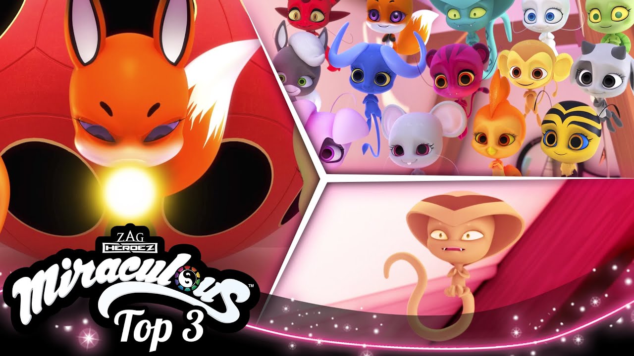 MIRACULOUS | 🐞 KWAMIS 🔝 | TEMPORADA 4 | As Aventuras de Ladybug