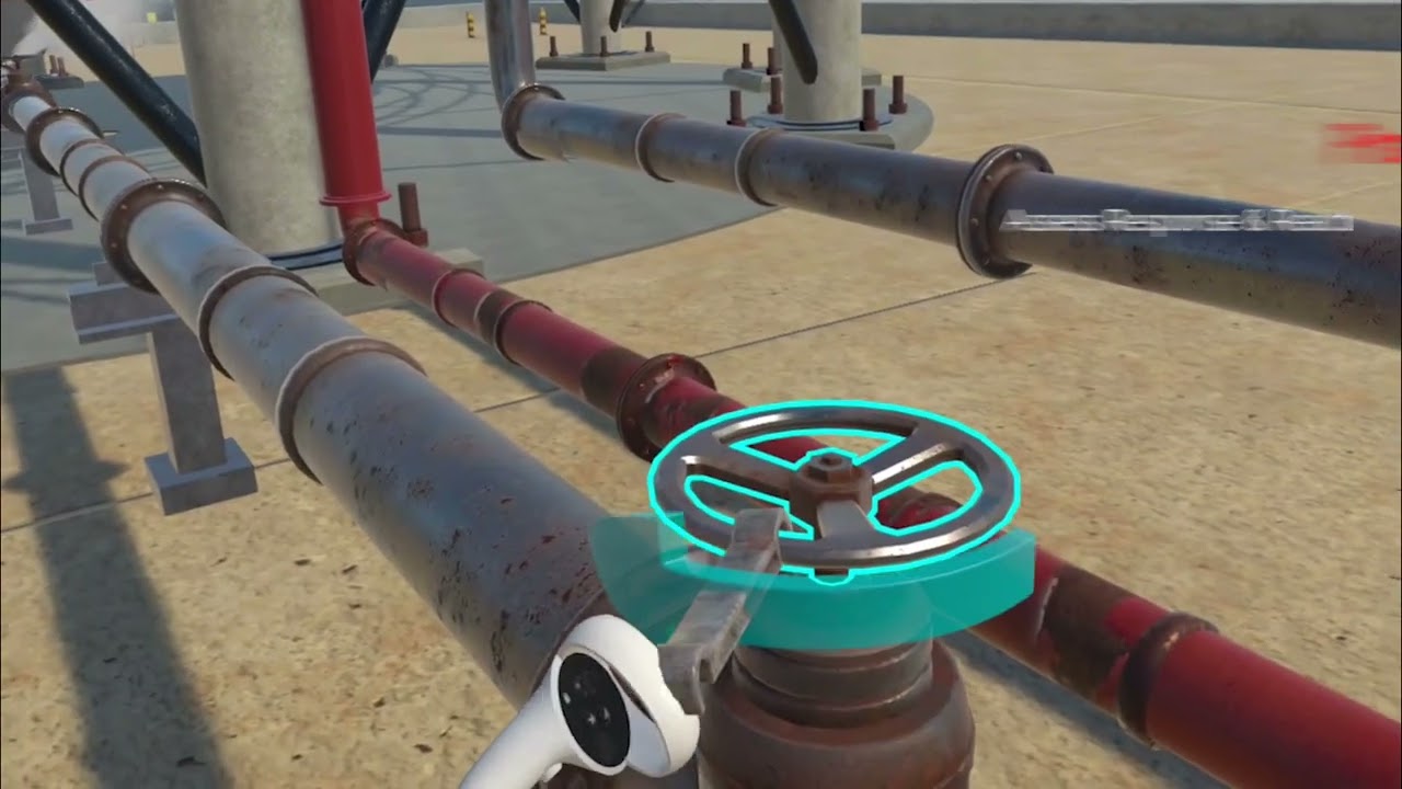 VR Pressure Vessel Inspection Training | Oil & Gas Safety Demo by Luminous XR