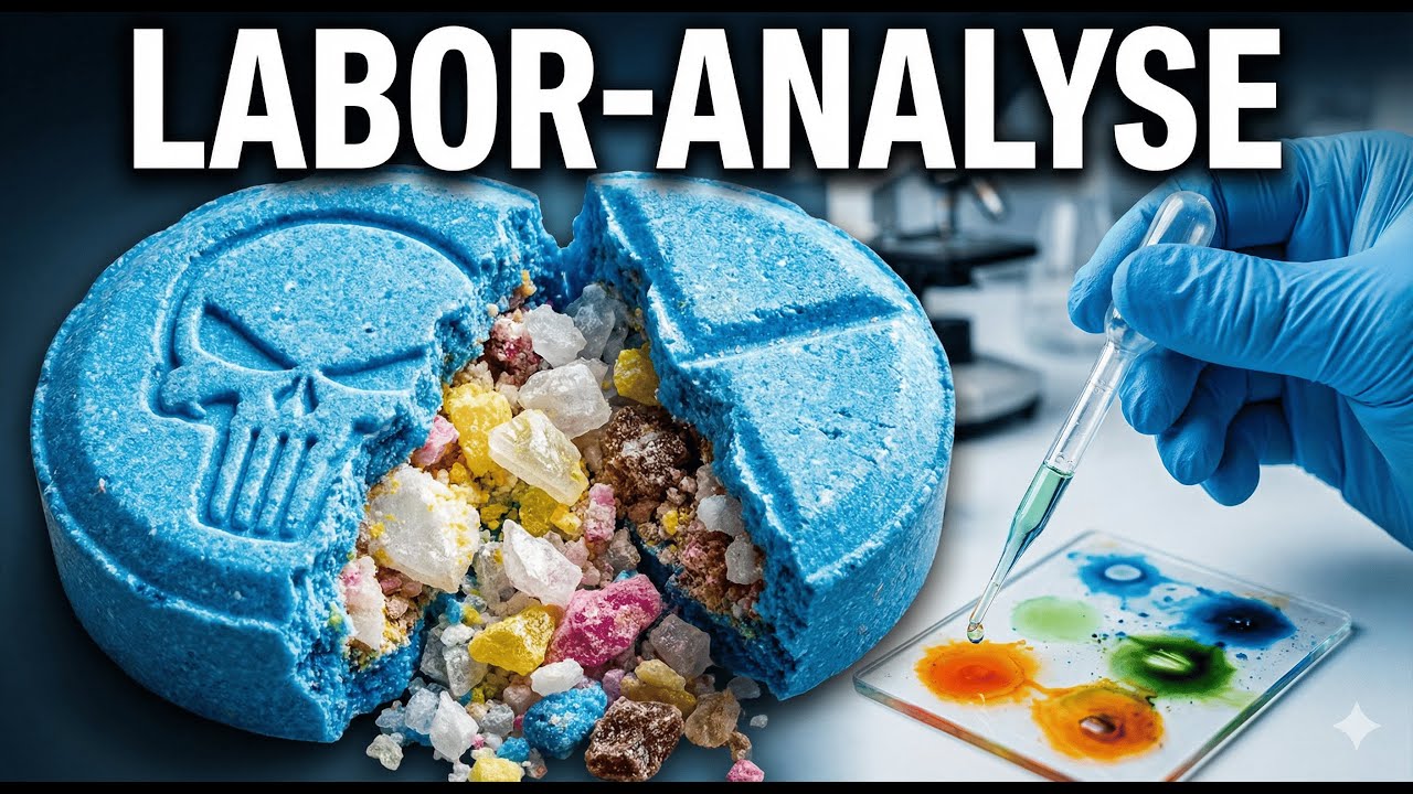 Was steckt wirklich in Ecstasy? (Labor-Analyse, Streckmittel & Gefahren)