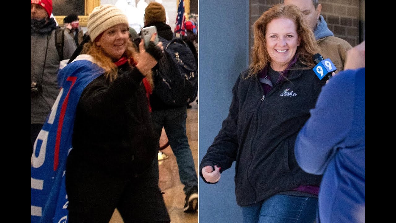 Ex mayoral candidate Jenny Cudd all smiles after Capitol riot court
