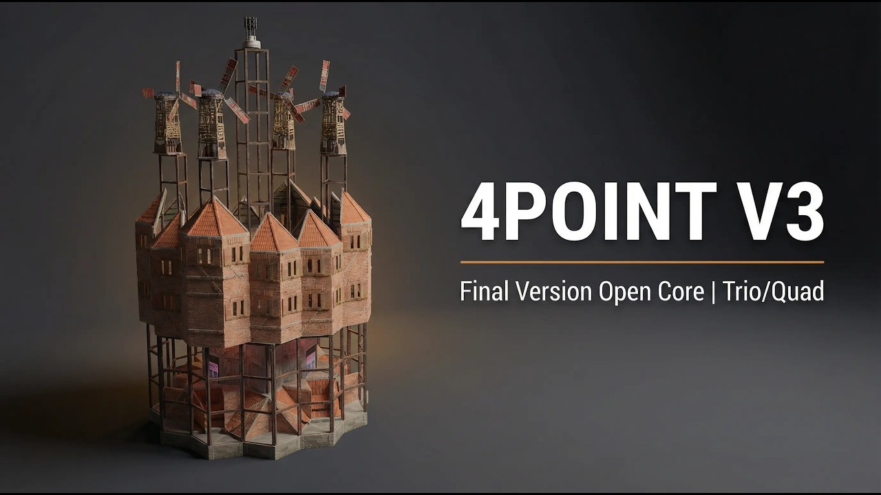 4Point V3 FINAL VERSION Open Core | Trio/Quad Full Build 2026#rust #rustgame #rustbase #rustbuilding