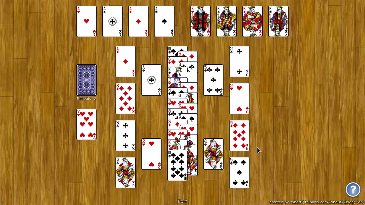 Fort Solitaire - How to Play