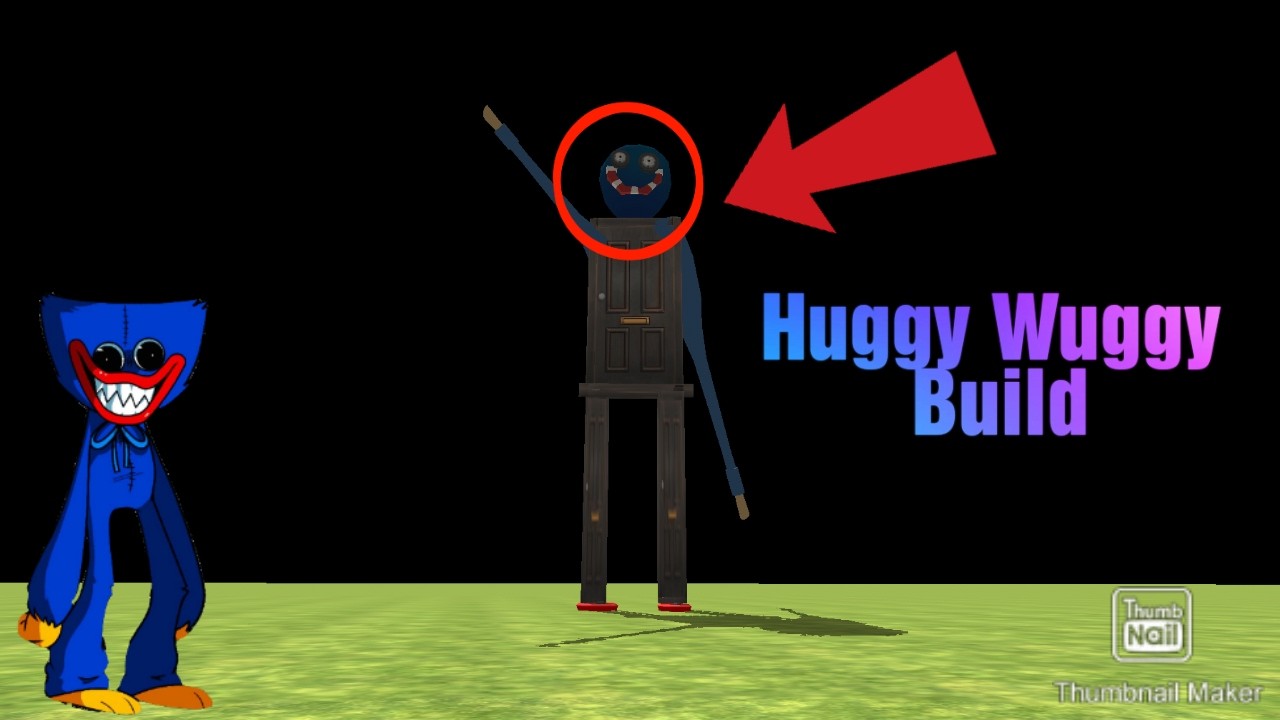 I build Huggy Wuggy from Poppy Playtime Co. In Chicken Gun!