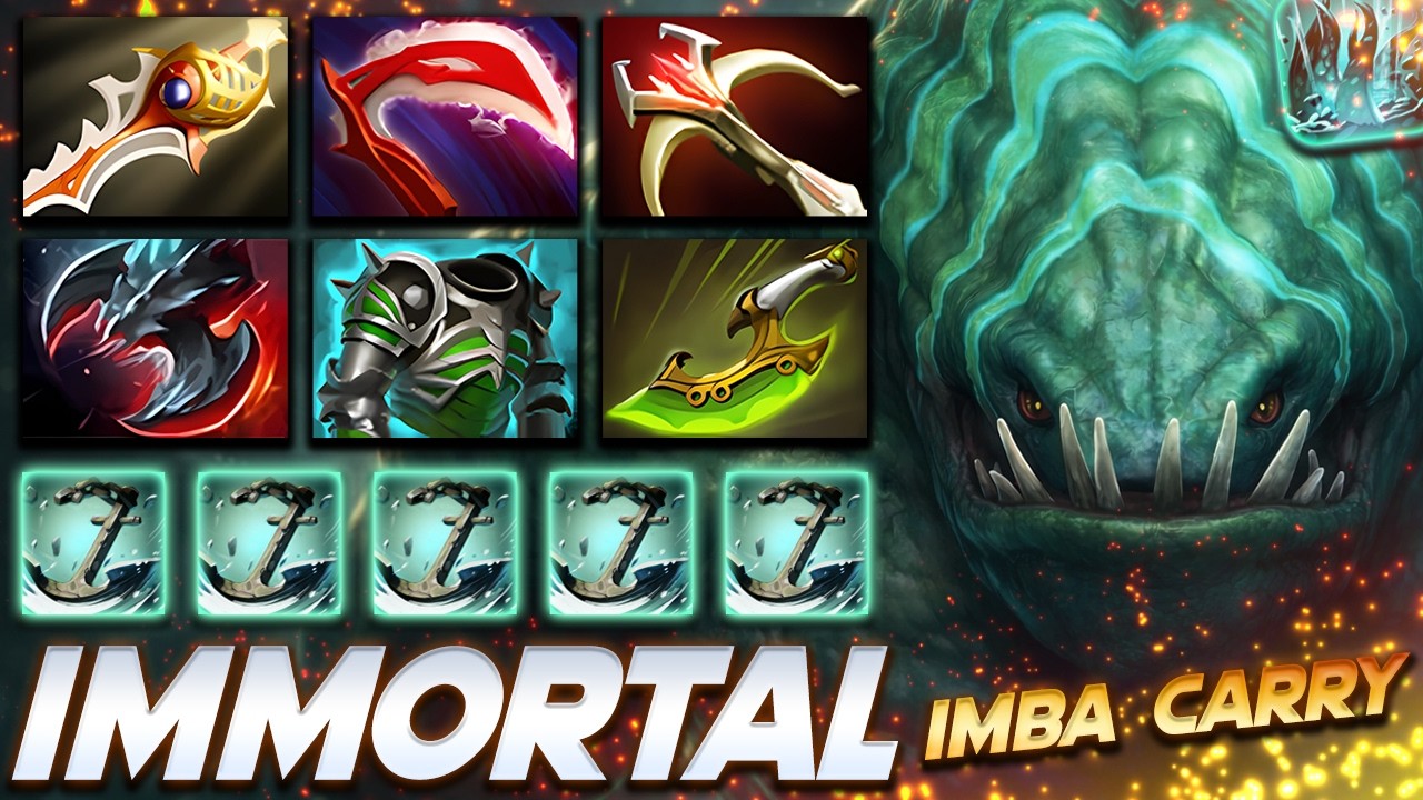 TIDEHUNTER IMBA CARRY - Dota 2 Pro Gameplay [Watch & Learn]