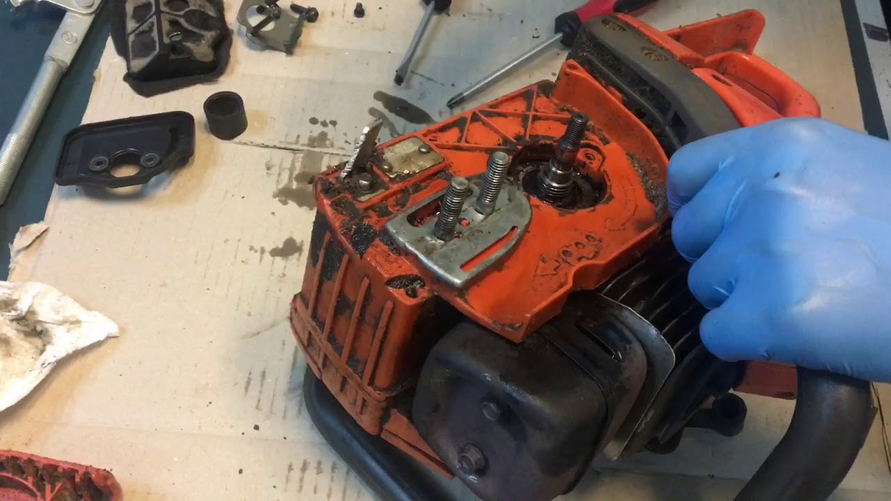 Изменены подшипники с уплотнениями на бензопиле Husqvarna 136 137 141 142