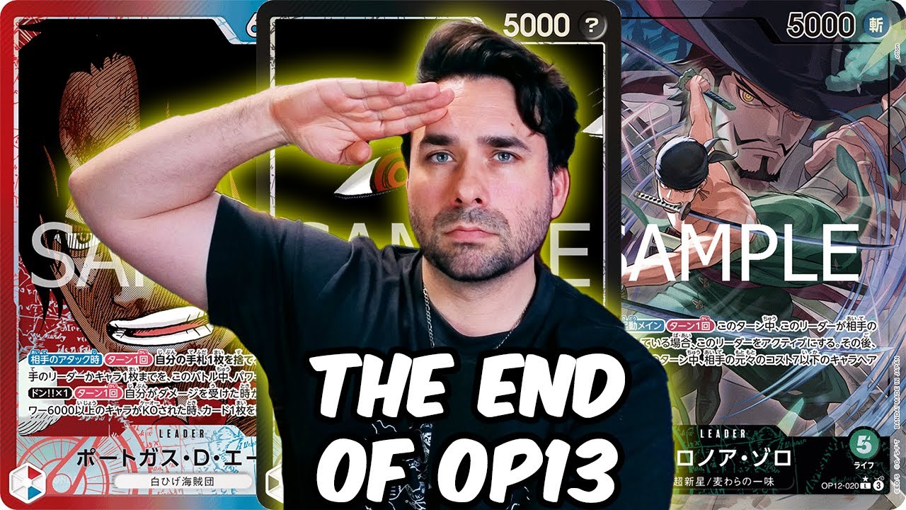 The End of OP13 - A Full Review and  a look at EB03 (One Piece TCG)