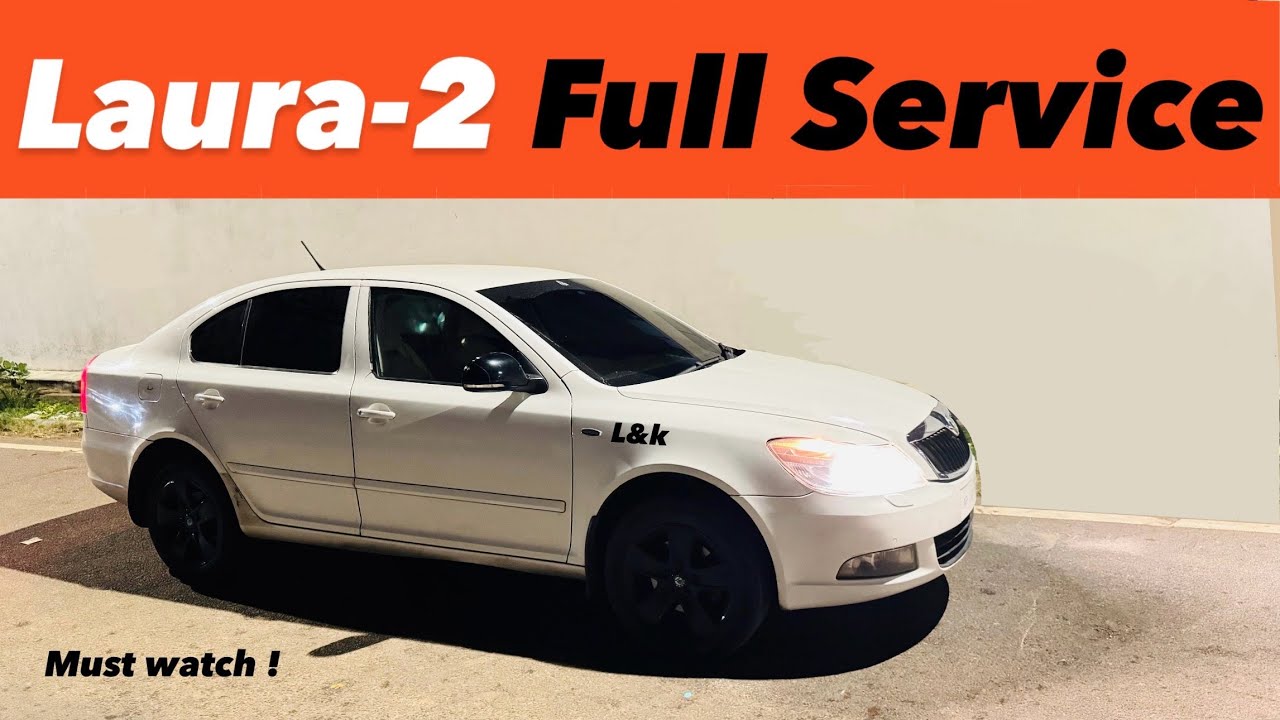 Skoda Laura 2.0TDI  L&k Full Maintainance Service in Telugu by #23