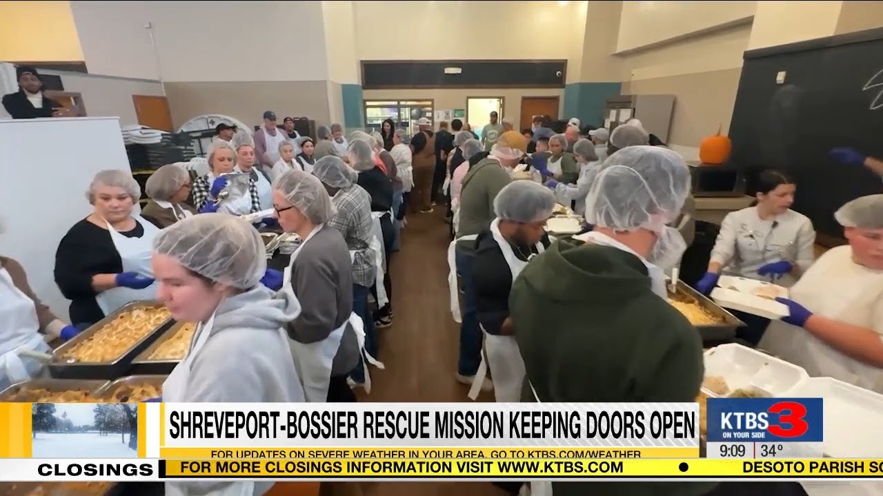 Shreveport Rescue Mission Keeping Doors Open
