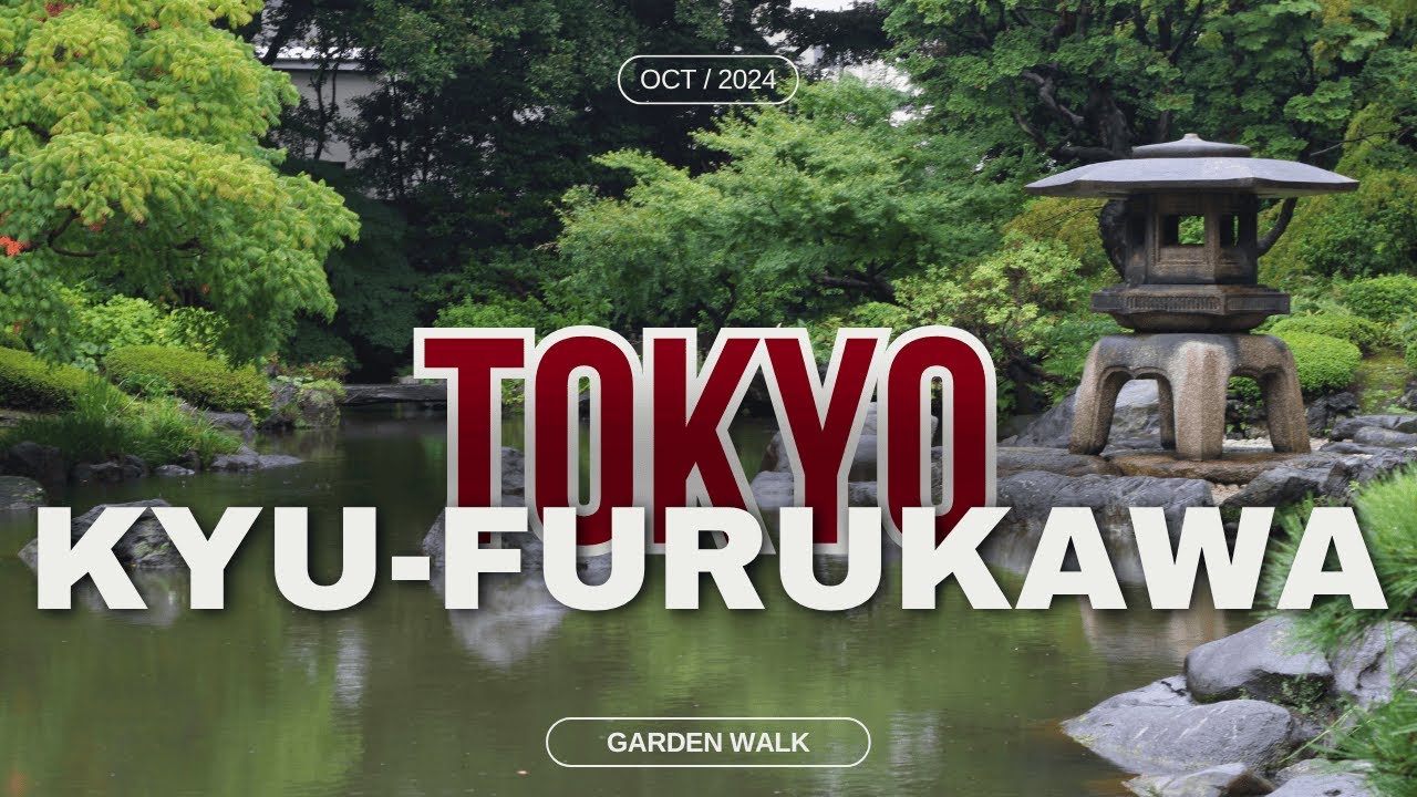Exploring Kyu Furukawa Garden | At Rose Season! | 4K Walk & Commentary