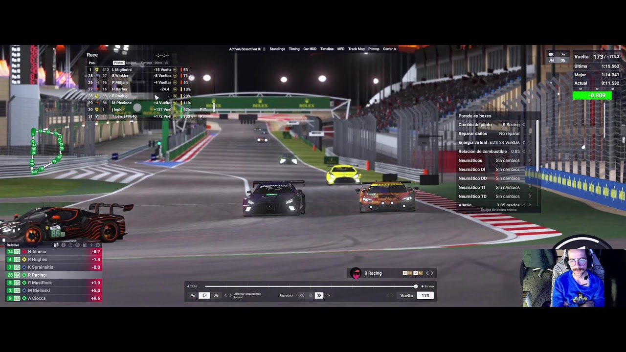 LMU | 4 HORAS BHAREIN | GT3 FERRARI | VILA RACING X