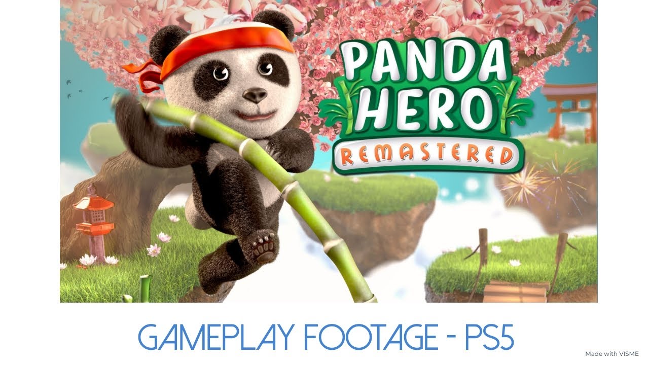 Panda Hero Remastered - PS5 - Gameplay Footage