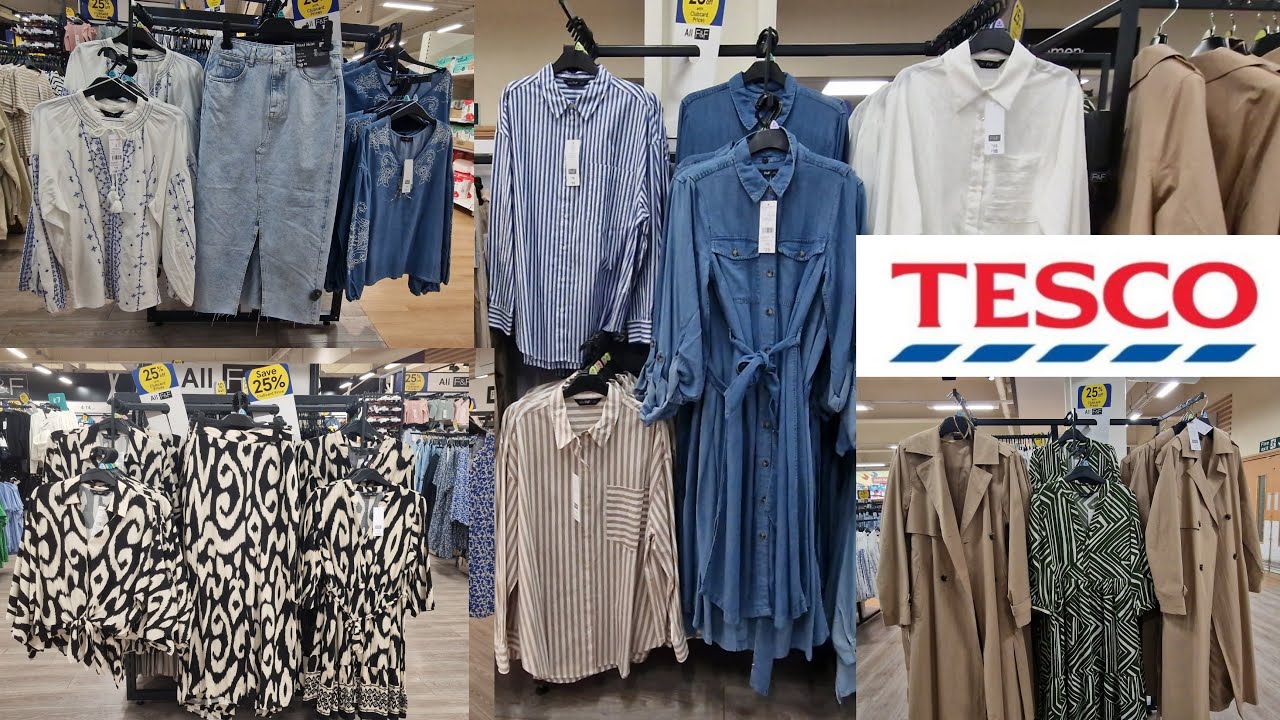 TESCO F&F WOMEN CLOTHES | MAY 2024 | TESCO SHOP WITH ME #ukfashion #tesco