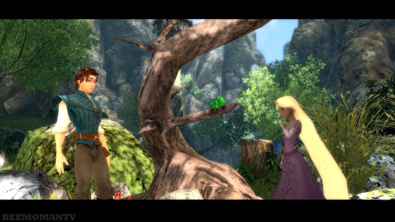 Disney Tangled: The Video Game Walkthrough Part 1 - First Frolie (1/2)