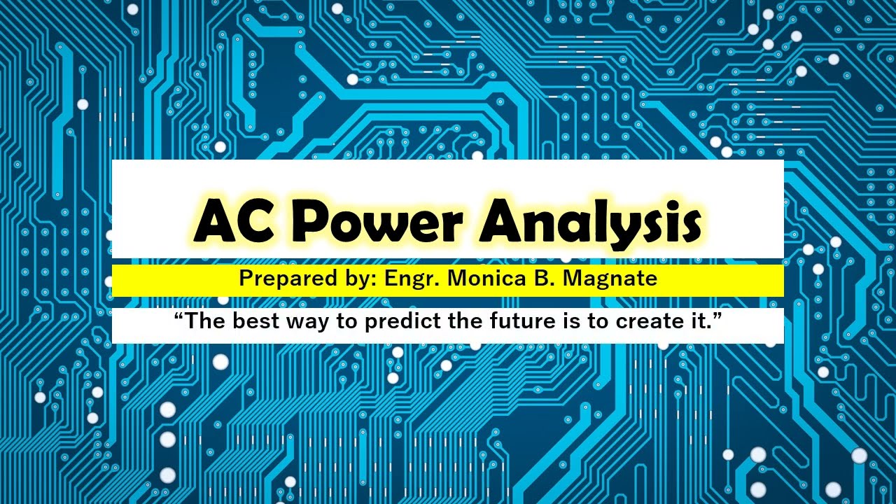 ECA104: AC Power Analysis