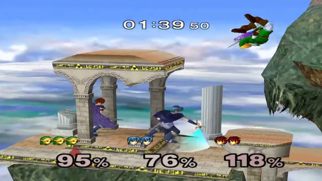 Super Smash Bros Melee (GCN) Event 46 - Fire Emblem Pride