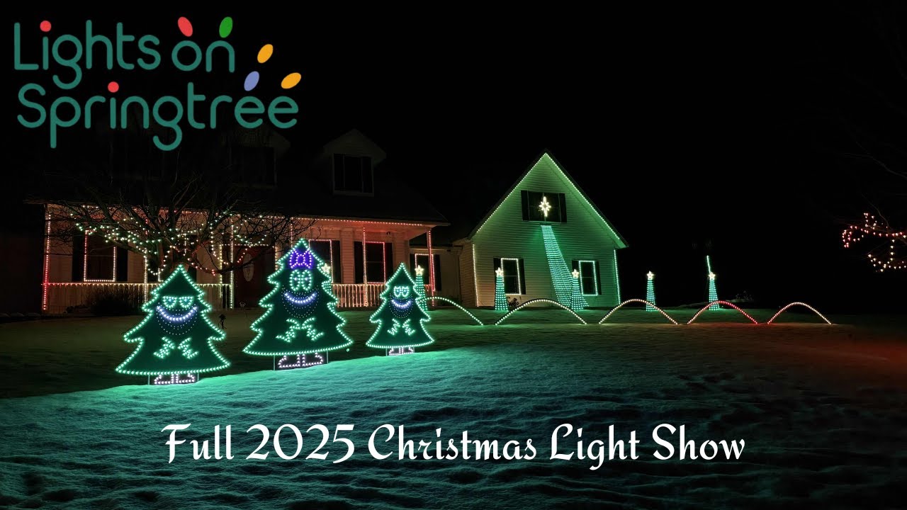 FULL 2025 Christmas Light Show