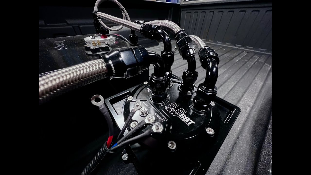 GAP Single Cab Ep. 1 - Fuel Surge Tank Installation and Wiring - 1040LPH of Pumps Wired & Plumbed