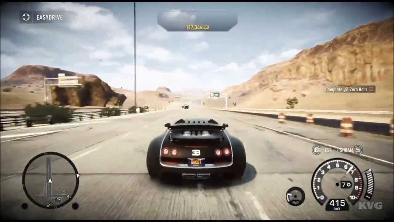 Need for Speed: Rivals - Bugatti Veyron Super Sport | Top Speed 416 KMH [HD]