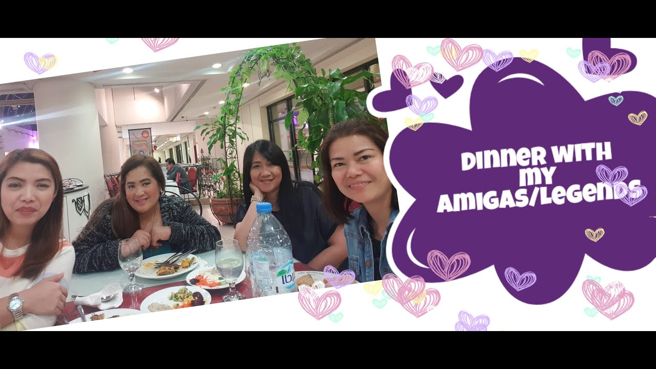 Dinner with my Amigas/legends (February 21,2019-vlog) Jesse Quetz