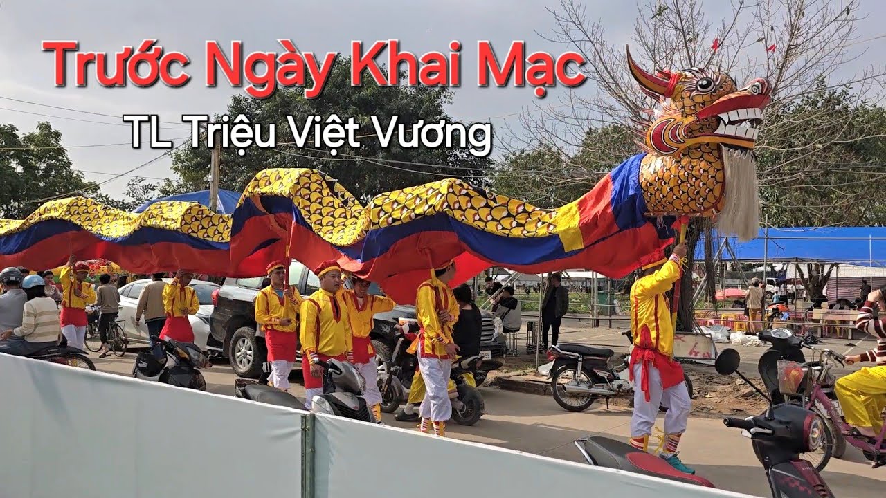 KHÔNG KHÍ trước ngày Khai Mạc TL Triệu Việt Vương - Hưng Yên 2026 .