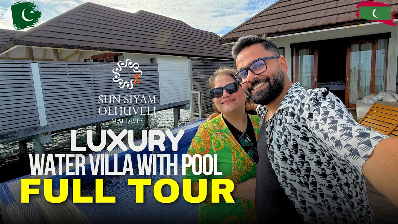 Ultimate Maldives Luxury Water Villa Experience 😍 SunSiyam Olhuveli Romance Villa: Secluded Luxury