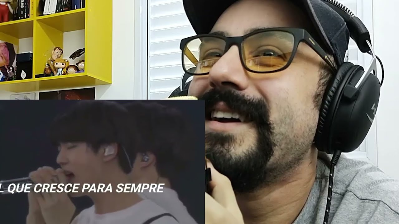 BTS - Dimple & Crystal Snow  (live/letra) Reagindo pela primeira vez! E um negocinho ai e tals, kkk