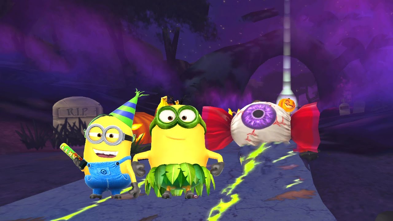 Special Mission Spooky Party at Halloween Volcano Area-Jungle Minion and Partier Minion|Ep10|St2|FHD