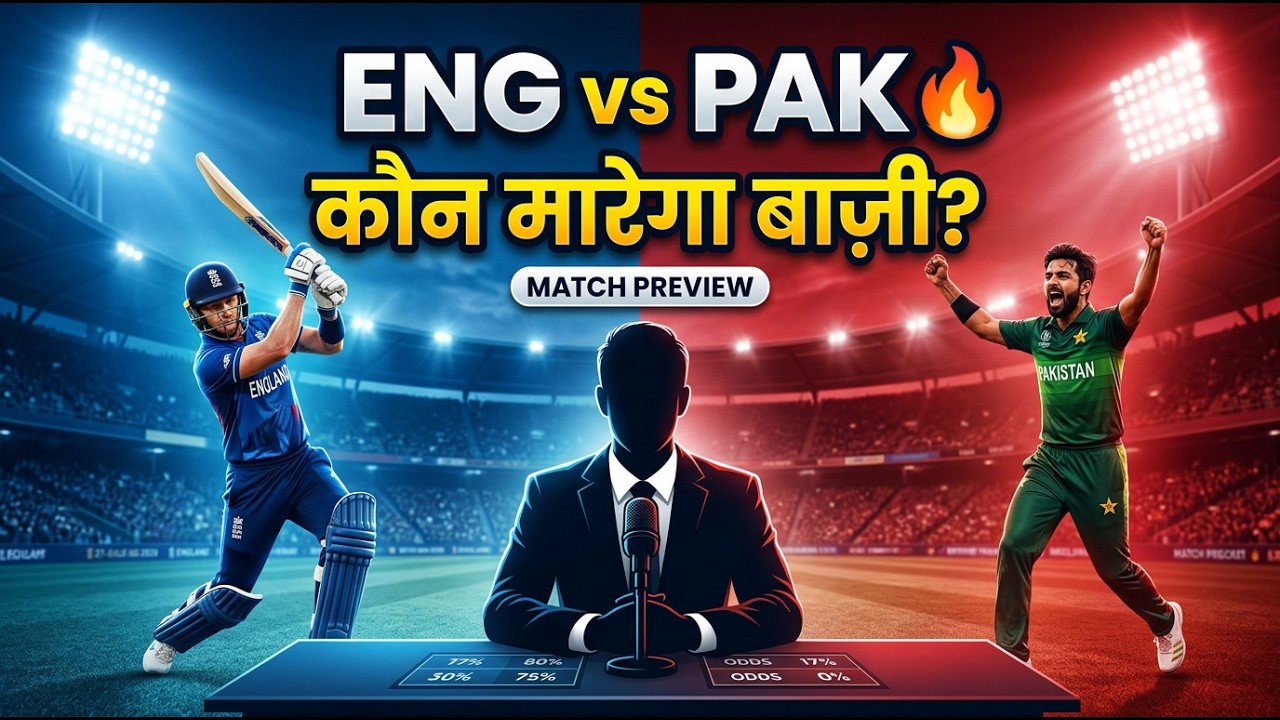 England vs Pakistan 2026 Preview 🇬🇧🇵🇰 | Match Analysis, Key Players & Betting Insights
