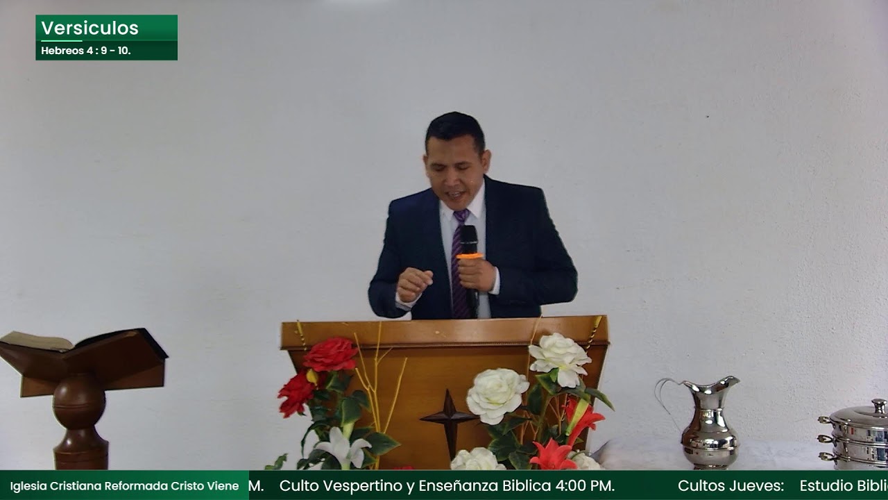 SERIE:
El Día del Señor: Creación, y consagracion.
