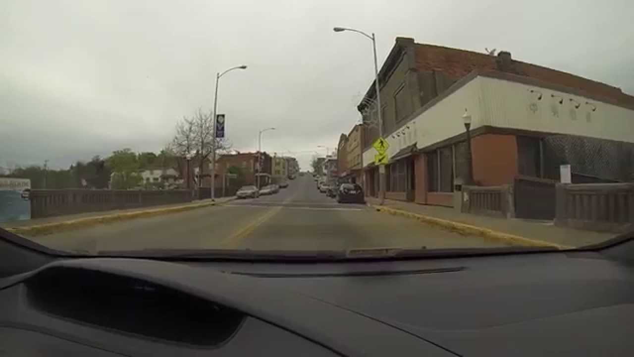 Driving around the town of Luray, VA.