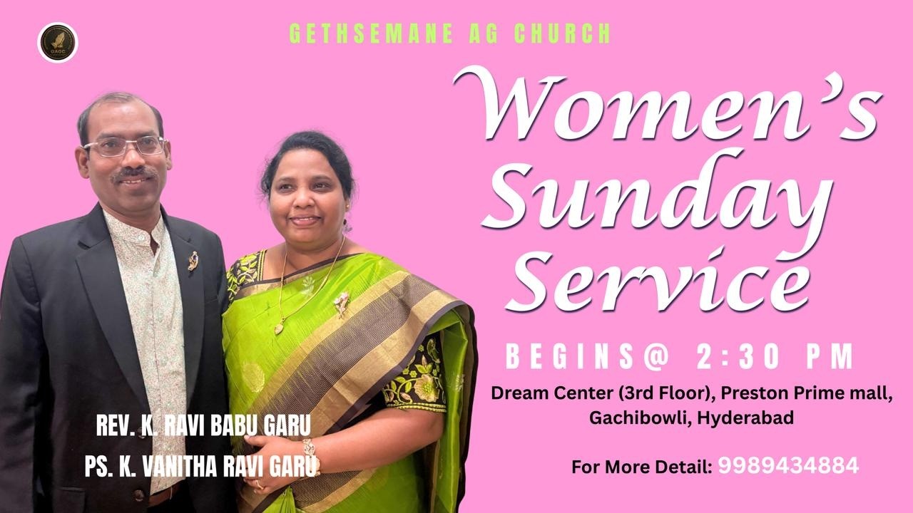 GAGC HYD | 08-03-2026 | SUNDAY WORSHIP SERVICE