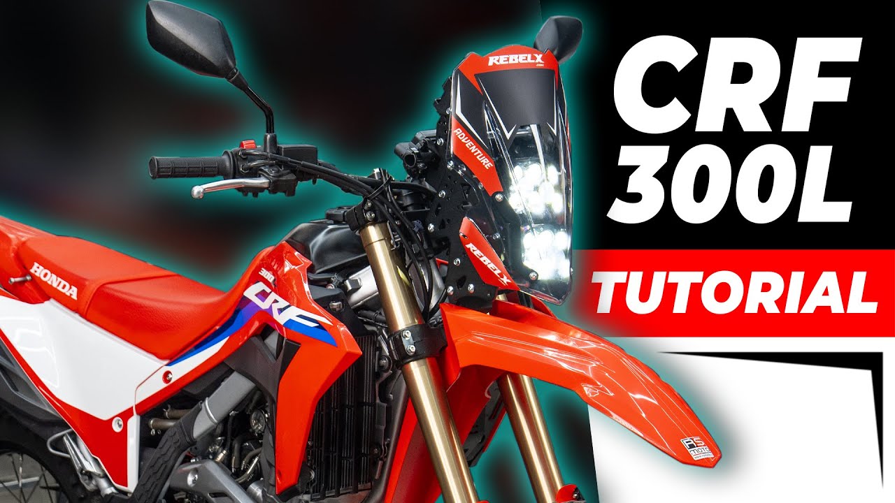 Учебное пособие по комплекту HONDA CRF 300L RALLY