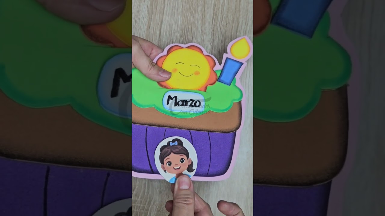 “Mural de cumpleaños para el aula 🚀🧁”