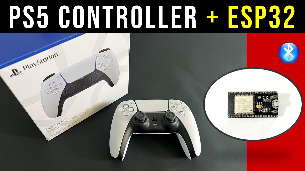 Как использовать контроллер PS5 с ESP32 🎮 | Подключите контроллер PS5 к ESP32