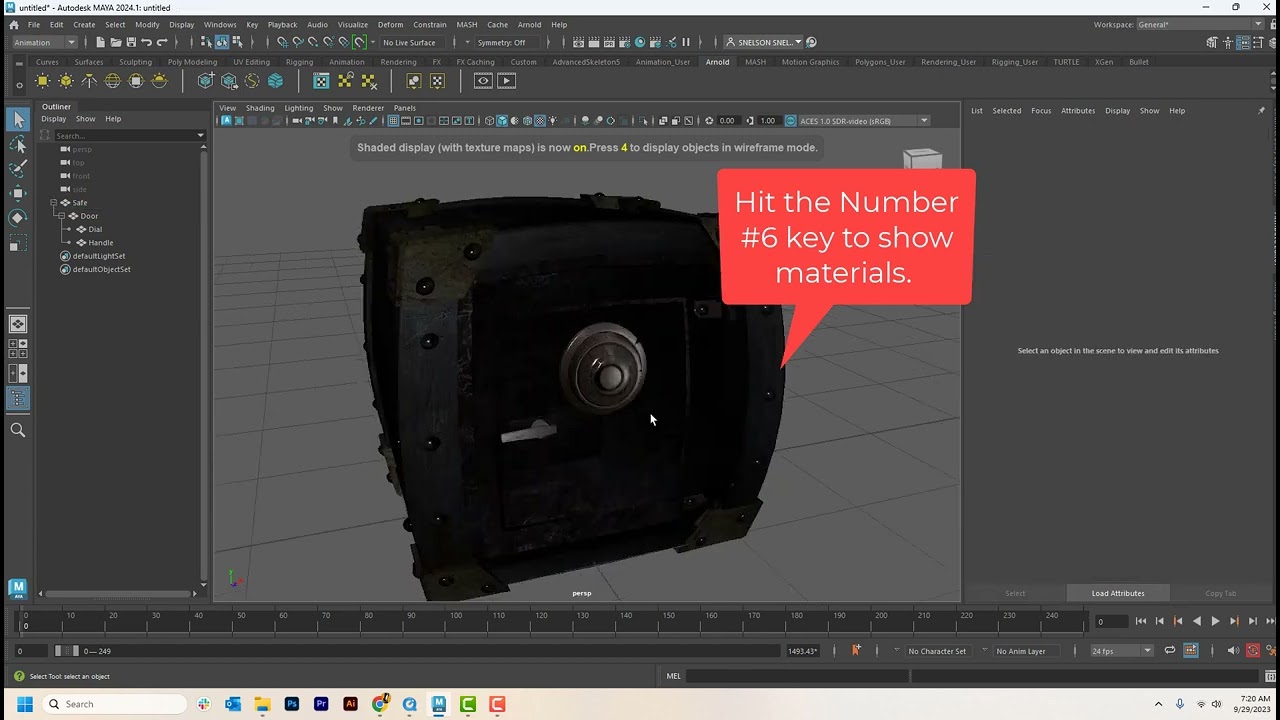 Maya - PlayBlasting or How to Do Your Assignments for Class