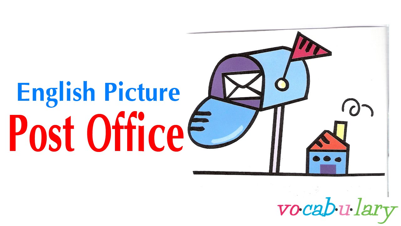 English Picture – Lesson 19 - Name of Post Office
