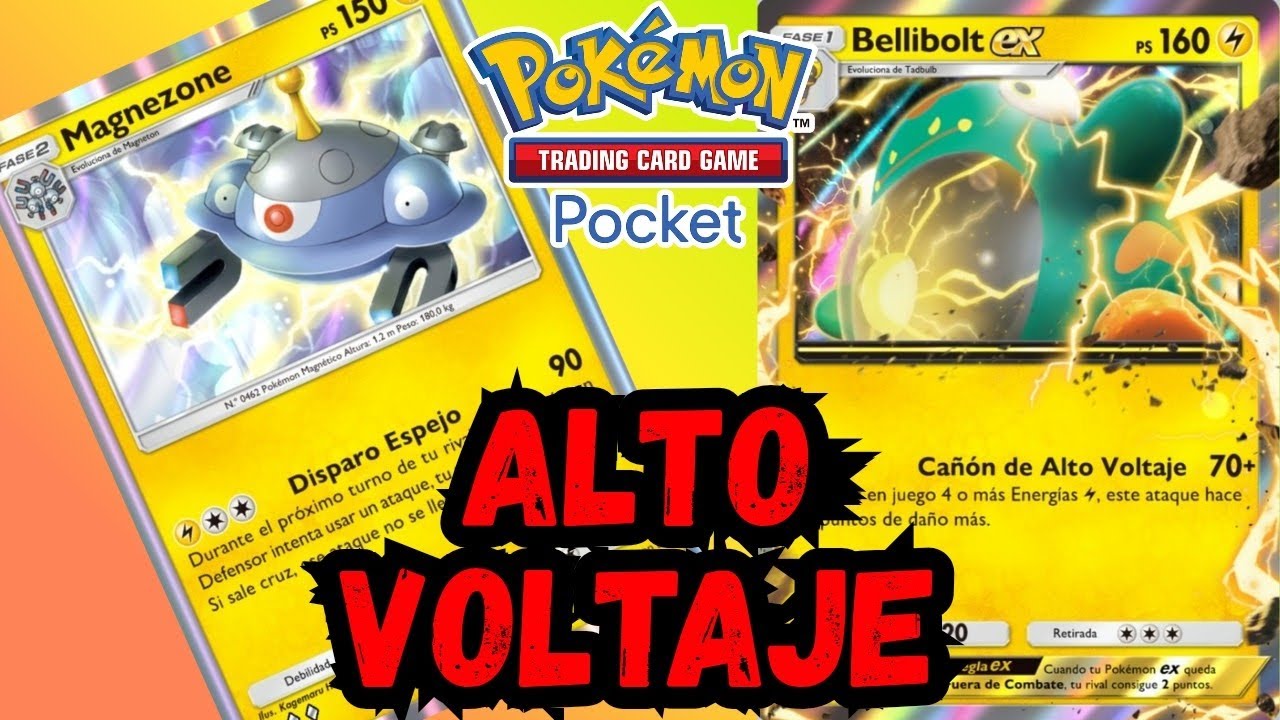 BELLIBOLT EX protagonista del MEJOR MAZO ELÉCTRICO en Pokémon TCG Pocket 