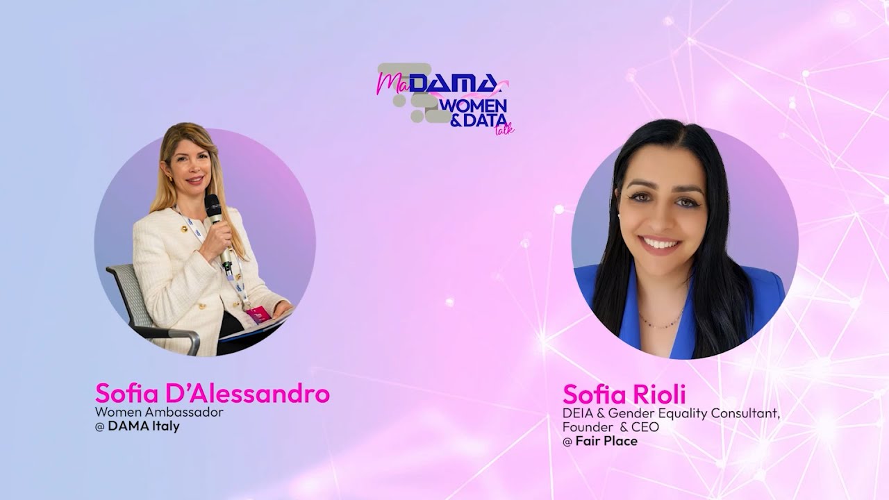 MaDAMA - Women & Data Talk | Incontro con Sofia D'Alessandro e Sofia Rioli