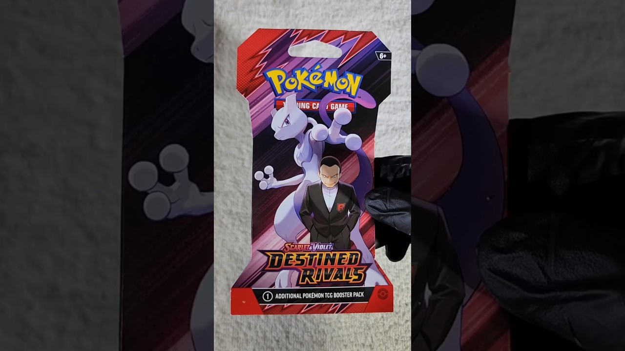 Pokemon Destined Rivals Pack Opening! First of Five Day Series!