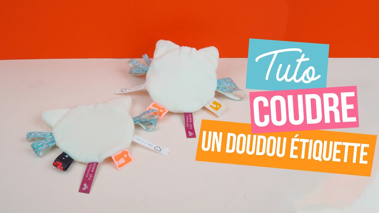 Tuto : coudre un doudou étiquette (+ concours)