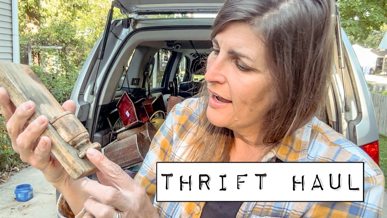 Goodwill Bins Thrift Haul for Thrifting Therapy