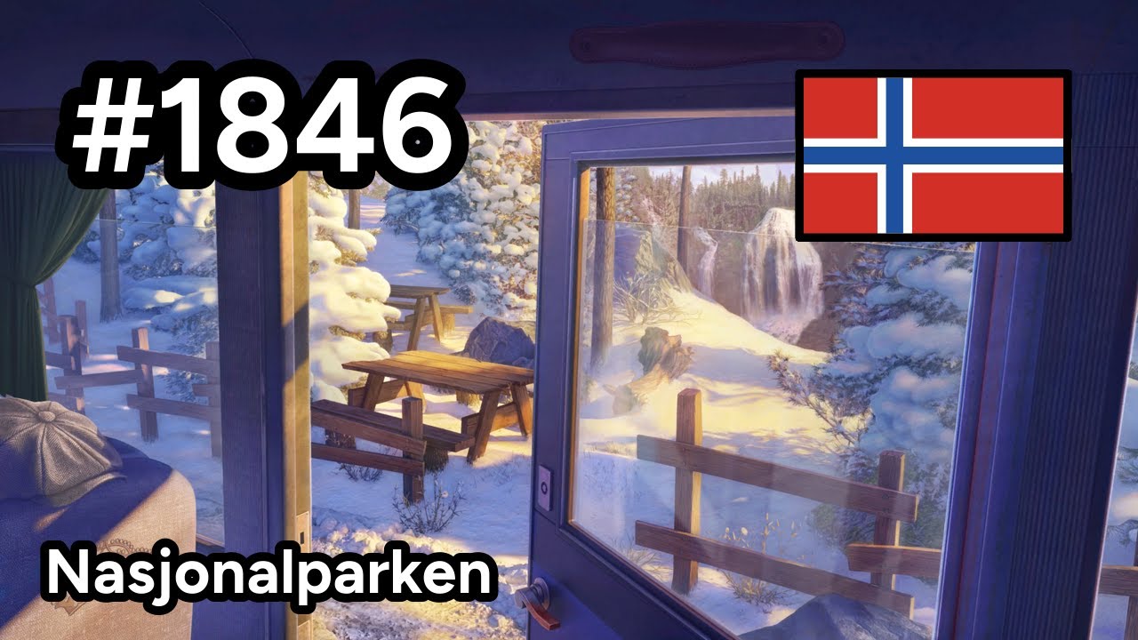 #1846 🇳🇴 (📕8-📄25-1) - Nasjonalparken - June's Journey