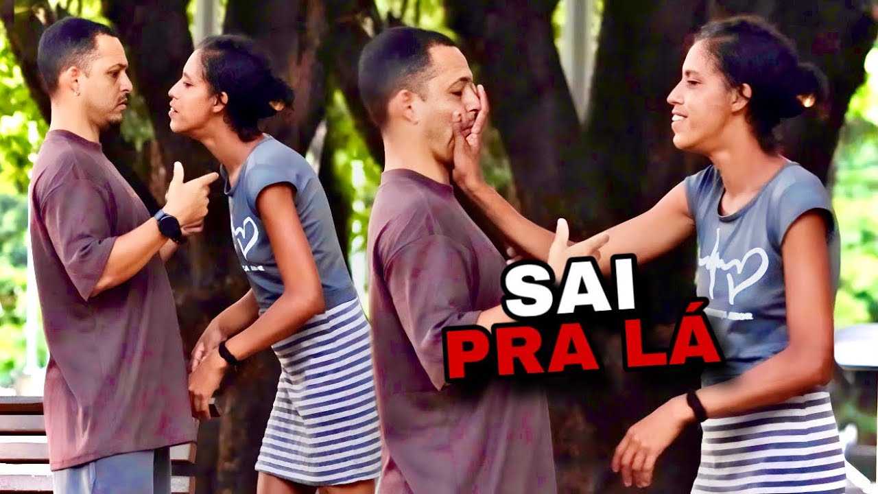 FALANDO A ESTRANHO QUE É AMOR A PRIMEIRA VISTA ( Pegadinha )