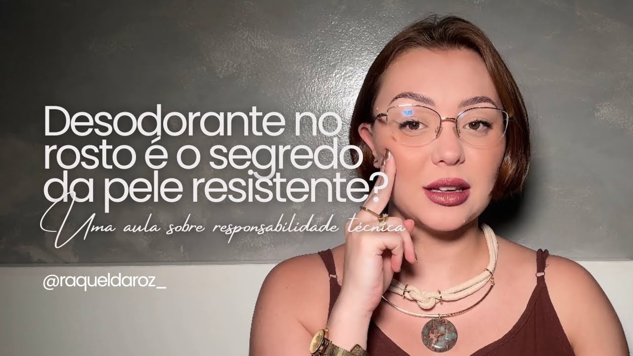 Desodorante como segredo de pele resistente? Cola de tecido pra colar cílios? Papo cabeça 