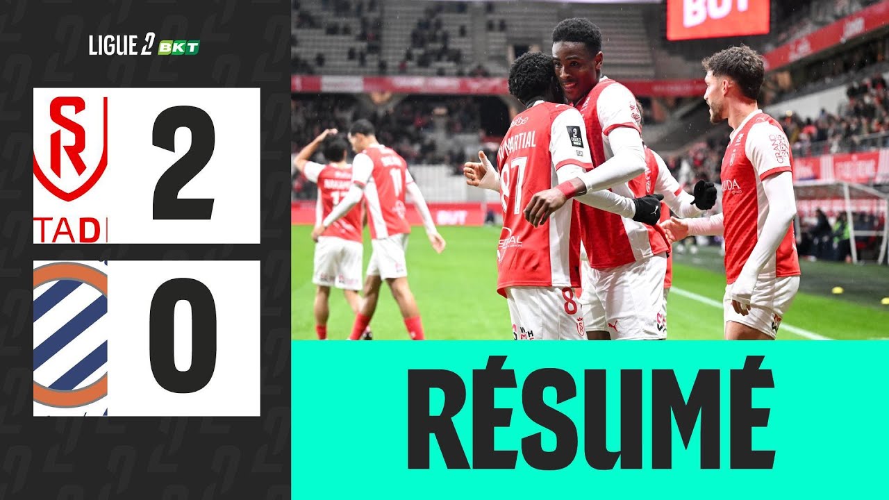 STADE DE REIMS - MONTPELLIER H&Eacute;RAULT SC (2-0) - 15&egrave;me journ&eacute;e - Ligue 2 BKT 25/26