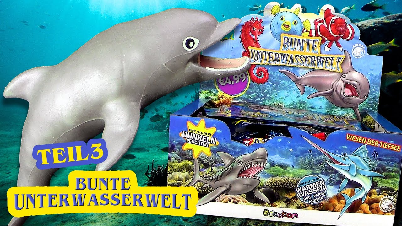 Sbabam ® Bunte Unterwasserwelt * Teil 3 * 12 Meerestiere zum sammeln * Animal Discovery * Unboxing