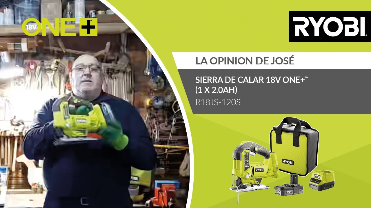Sierra de calar 18V ONE+™: Opinión del cliente José - RYOBI®
